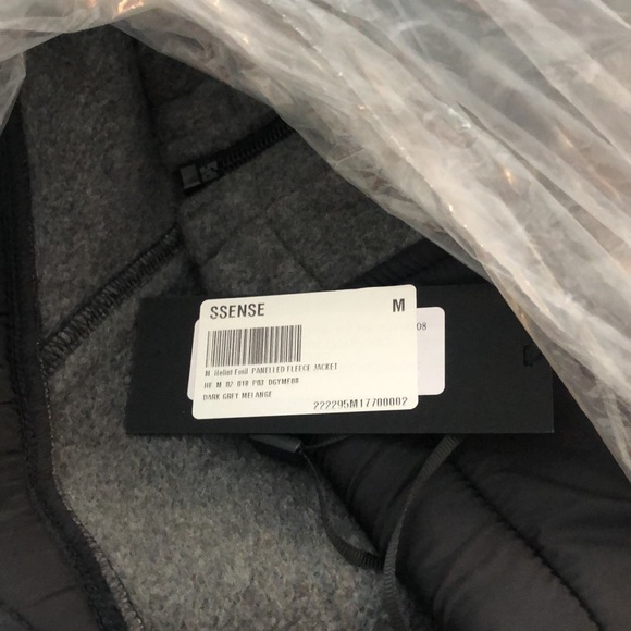 HELIOT EMIL Paneled Fleece Jacket- M - Picture 7 of 11